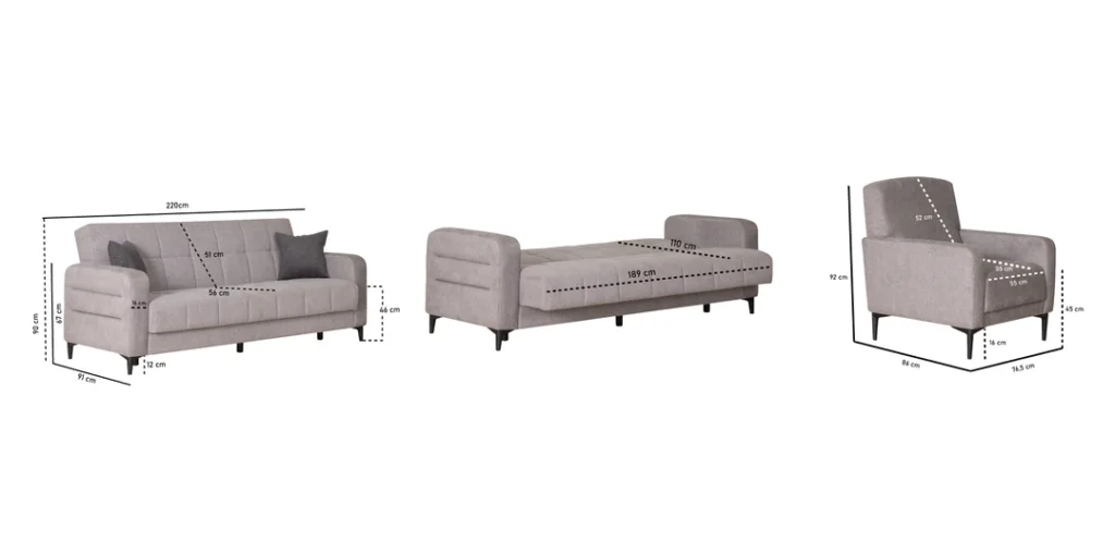 Alba Koltuk Takımı Kilim Mobilya