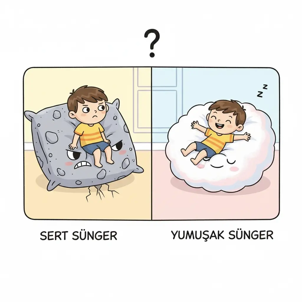 sert sünger mi yumuşak sünger mi